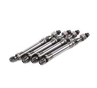 Tbest 4 Piezas CVD Eje de Transmisión Delantero Trasero Eje de Transmisión de Metal para Slash 4X4 1/10 RC Coche Alto Rendimiento Diseño Antiseparación Oscuro (#3)