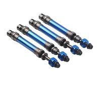Tbest 4 Piezas CVD Eje de Transmisión Delantero Trasero Eje de Transmisión de Metal para Slash 4X4 1/10 RC Coche Alto Rendimiento Diseño Antiseparación Oscuro (#2)
