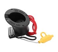 Tbest 48V PowerDrive Carger Receptacle Conjunto Fusible de Reemplazo de Enchufe de Carga Duradera para Autos de Club DS 2000 Up Plastic Metal Construction Builtin Protection
