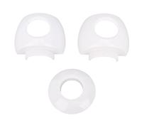 Tbest 5 Piezas de Cubierta de Perilla de Puerta a Prueba de Ajuste, Perilla de Puerta, Cerradura, Manija, Protector, Cubierta de de, de Plástico Chi, Esta Construida Es una Robusta de último Término,