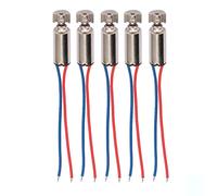 Tbest 5 Uds Motor de Vibración sin Núcleo Dc 3V 11,2X3,2 Mm Vibraciones Fuertes Tamaño Compacto de bajo Ruido para Teléfonos Móviles Controladores de Juegos Portátiles