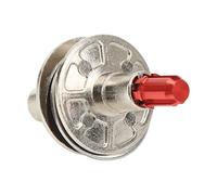 Tbest 57T Metal RC Slipper Set Spur Gears Piezas de Mejora para Big Rock SENTON Typhon 1/10 RC Cars Acero Inoxidable (rojo)