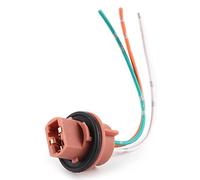 Tbest 7443 Lámpara de Bombilla Lámpara de Freno Enchufe Material de Nylon de Filamento Dual y Juega para Autos con Soporte