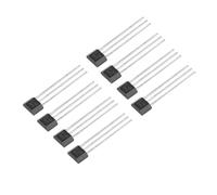 Tbest A3144 Sensor de Efecto Hall Interruptor Magnético SIP TO-92UA de 3 Pines para Detección de Velocidad de Posición Salida de 24 V 50 V Bricolaje Electrónica Robótica Automotriz