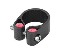 Tbest Abrazadera del Poste del Asiento de liberación rápida Abrazadera del Poste de sillín de icleta, Fibra de Carbono Abrazadera del Poste del Asiento de icleta de montaña(27.2mm)