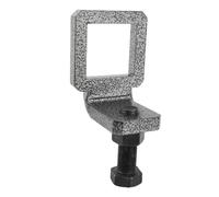 Tbest Abrazadera Tensora de Enganche Antisonajero Estabilizador de Enganche de Remolque con Revestimiento de Acero Sintético de Alta Resistencia para Receptores de de 2,5 (Negro Manchado)