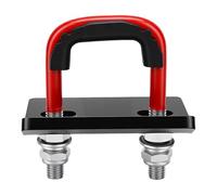 Tbest Abrazadera Tensora de Enganche Antisonajero, Estabilizador de Enganche Resistente de Acero Galvanizado con U de 0,44 Pulgadas, para Remolques y Camiones