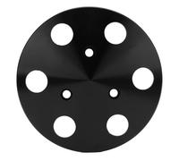 Tbest AC Compresor Embrague Polea Cubierta Aleación de Aluminio Alta Resistencia Reemplazo para Sanden 508 SD5 Compresores Protección Duradera (BLACK)