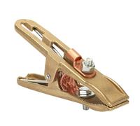 Tbest Accesorios de Soldadura y Corte, 260 300 500A Material de Latón Abrazadera de Tierra de Soldadura A Tierra en Forma de A para Máquina de Soldar 500A (500A)