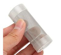 Tbest Acero Inoxidable -Aquarium -Antre de Mesh Malla de Malla Fina Fina de la Pantalla de Protección de la Pantalla para Pescado Recién Nacido, Accesorios de Reemplazo Contiene (M)