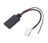 Tbest Adaptador de Audio Auxiliar Bluetooth para Radio de Coche RD4 Cable de Entrada Auxiliar Estéreo de Repuesto para 207 307 407 con Tecnología Inalámbrica Soporte de Audio de Alta