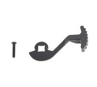 Tbest Adaptador de control con una mano de aluminio, palanca de pulgar para coche RC con transmisor para simulación de volante