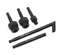 Tbest Adaptador de Llenado de Aceite de Transmisión, 5 Uds. Adaptadores de Llenado de Aceite de Fluido de Transmisión Automática ATF VAS6262 2 para Transmisión AIsin 09G 01J CVT