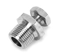Tbest Adaptador de Reductores O2 Bung Acero Inoxidable de M18x1.50 a M12x1.25 Converter de Rosca para Motor 240SX SR20DET