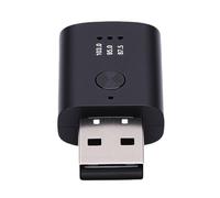 Tbest Adaptador USB Bluetooth Bluetooth 5.3 Plug and Play Sonido | Transmisor FM, Sin Batería Incorporada, Configuración Plug and Play, Estéreo para Auto, Altavoces para el Hogar, Teléfonos