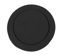 Tbest Aislamiento Acústico Algodón Altavoz del Coche Accesorios de Anillo de Graves Reducción de Ruido Duradera Absorción de Vibraciones Fácil Instalación para Puerta de Coche Negro