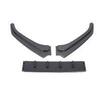 Tbest Alerón Divisor de Labios de Parachoques Delantero Mejora la Aerodinámica para MK5 6R 2010-2014 (Estilo de Fibra de Carbono)