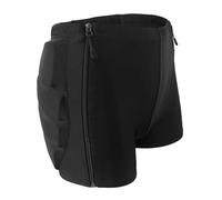 Tbest Almohadillas de Patinaje para Niños, Pantalones Cortos de Protección de Cadera con Almohadilla de Esponja Desmontable para Patinaje Artístico sobre Hielo, Diseño Cómodo y (L)