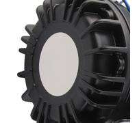 Tbest Altavoz de Sirena de Advertencia, 200W, 130dB, Cono de Alarma de Emergencia, Bocina de Coche para Camión, Ambulancia, Tráfico por Carretera, Altavoz de Aleación de Aluminio de