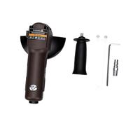 Tbest Amoladora Angular de Aire, 10000 RPM, Disco de 110 Mm, Herramienta | Pulidora Neumática, Carcasa Compuesta, Uso de Plástico para Barcos Metálicos, Reparación de Carpintería, Conector de 1/4 de