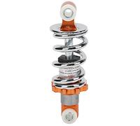 Tbest Amortiguador para Patinete, Amortiguador para Motocicleta, Resorte de Amortiguación de 400 Libras para Mini Patinete con Paso de Orificio de 125Mm