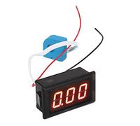 Tbest Amperímetro, Indicador de Corriente de Alta Precisión, Pantalla Digital LED, Vehículos 50A