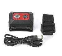 Tbest Anillo de la Cámara Principal Cámara Deportiva F18 Visión Nocturna Cámara Montada en la Cabeza 1080P HD para Deportes Al Aire Libre Videocámara de Viaje