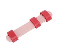 Tbest Asistente de Muñeca para Violín de Mano Izquierda, Ayuda para la Práctica, Técnica Correcta de Muñeca Recta para Jóvenes Violinistas Principiantes, Plástico de 5,9x1,0 Pulgadas (PINK)