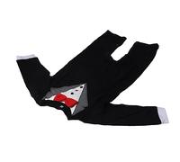 Tbest Baby Boy Tuxedo Onorie, Mono de Manga Larga de Algodón con Pajarita Negra para un Caballero Recién Nacido de 80 Cm