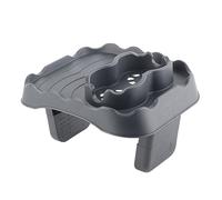 Tbest Bandeja de Mesa de Bañera de Hidromasaje Ajustable con Orificios de Drenaje, Piscinas y Bañeras para Soporte de Mesa Lateral de SPA sin Deslizamiento (Gray)