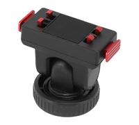 Tbest Base de Liberación Rápida de Zapata Fría para Cámara, Compatible con PRO2, Soporte Magnético de Montaje Rápido con Inclinación y Orificio para Tornillo de 4 Pulgadas, Hebilla Qui para Zapata