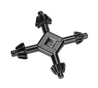 Tbest Black And Decker Chu 4 en 1 Taladros de Acero Multifuncional Chuck Key Fit Herramienta de Perforación de Mano