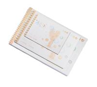 Tbest Bloc de Acuarela Profesional, 24 Páginas, 180G, Libro de Bocetos sin ácido para Pintar, Bloc de Artista Encuadernado en Espiral, Textura Gruesa para Técnicas Húmedas/secas