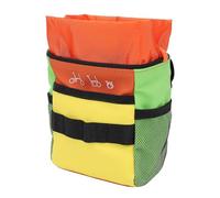 Tbest Bolsa para Manillar de Bicicleta Almacenamiento de Ciclismo Multifuncional de Nailon Ajuste Bicicletas Cola de Sillín Delantera Duradera a Prueba de Desgarros