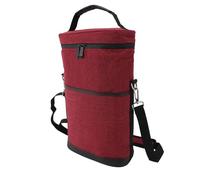 Tbest Bolsas para Enfriar Botellas de Vino, Bolsas Acolchadas para de Vino con Asas y Correas para los Hombros, Adecuadas para Degustación de Vinos, Fiestas, Otros Almacenamientos de Cocina y Aries