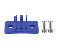 Tbest Bolt on Mount,Soporte de casco, Soporte para máscara de paintball, Otros accesorios de cámara de acción, Adaptador de soporte de montaje fijo para casco de paracaidismo (azul)