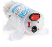Tbest Bomba de Diafragma de 12V CC, Bomba Autocebante de 15W para Transferencia de Líquido Potable, Vehículo Agrícola Industrial, Apto para Alimentos