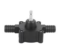 Tbest Bomba de Taladro Manual Bomba de Transferencia Autocebante Centrífuga Portátil para Bricolaje Jardinería Industrial Acero Inoxidable No Necesita Energía