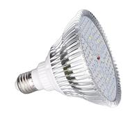 Tbest Bombilla LED para Lámpara de Cultivo E27 Diseño de bajo Consumo (80 | Luz de espectro completo, baja generación de calor, adecuada para plantas de interior, larga vida útil