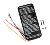 Tbest Botón del Volante Control Remoto Teclas del Tablero Control de Radio 6 Botones Personalizados Contestación de Llamadas Inalámbrica Fácil Instalación para Reproductor de DVD de