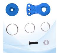 Tbest Brazo de Engranaje de Acero y Metal Amortiguador 25T para Accesorios de Coche RC 1/10 1/8 - Pieza de Actualización Mecanizada CNC (#2)