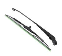 Tbest Brazo de Limpiaparabrisas de 105° con Cuchilla, Brazo de Limpiaparabrisas 0390506510 Brazo de Limpiaparabrisas de Eje Largo para Willys Tractor Barco de Pesca ATV UTV