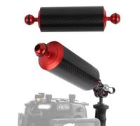 Tbest Brazo Flotante de Fibra de Carbono para Fotografía Subacuática Accesorio Extensible de Buceo de 8 Pulgadas Diseño Dual Ligero Macro Gran Angular (20,3 cm/8 Pulgadas)