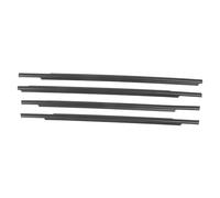 Tbest Burlete para Cinturón de Puerta, Moldura para Cinturón de Ventana, Moldura para Sello de Ventana, 4 Piezas, Delantero, Trasero, Izquierdo, Derecho con OE 5727A003 5727A004