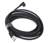Tbest Cable de Conexión de Cámara USB Transferencia de Datos de Alta Velocidad 3 Metros Tipo C A A For DSLR Cámaras sin Espejo Centro de Cobre Negro sin Oxígeno