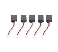 Tbest Cable de Extensión de Servo, Universal 10 Pcs 3 Pines Cable de Extensión de Servo Conector Masculino a Hembra para Automóvil RC