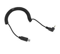 Tbest Cable Disparador de Control Remoto del Obturador de Cámara S2 de 2,5 Mm Compatible con A7 A7R A7S A7M2 A3000 A5000 A6000 HX300 RX1R RX10 RX100II A58 NEX3NL y Controladores
