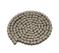 Tbest Cadena de Acero Inoxidable 25H 158 Eslabones Motocicleta Resistente Al Desgaste de Alta Resistencia para Bicicleta de Bolsillo de Mini Quad ATV Scooter