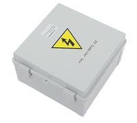 Tbest Caja Combinadora Fotovoltaica de 6 Cuerdas, Caja Combinadora Solar IP67 con Descargador de 15A 40KA DC1000V para de Panel Solar Fuera de la Red RV