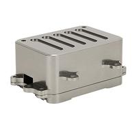 Tbest Caja Receptora de Metal Esc, Piezas de Mejora para Scx10 1/10, Coche Trepador de Control Remoto, Aleación de Aluminio, Ajuste Directo, Fácil Instalación